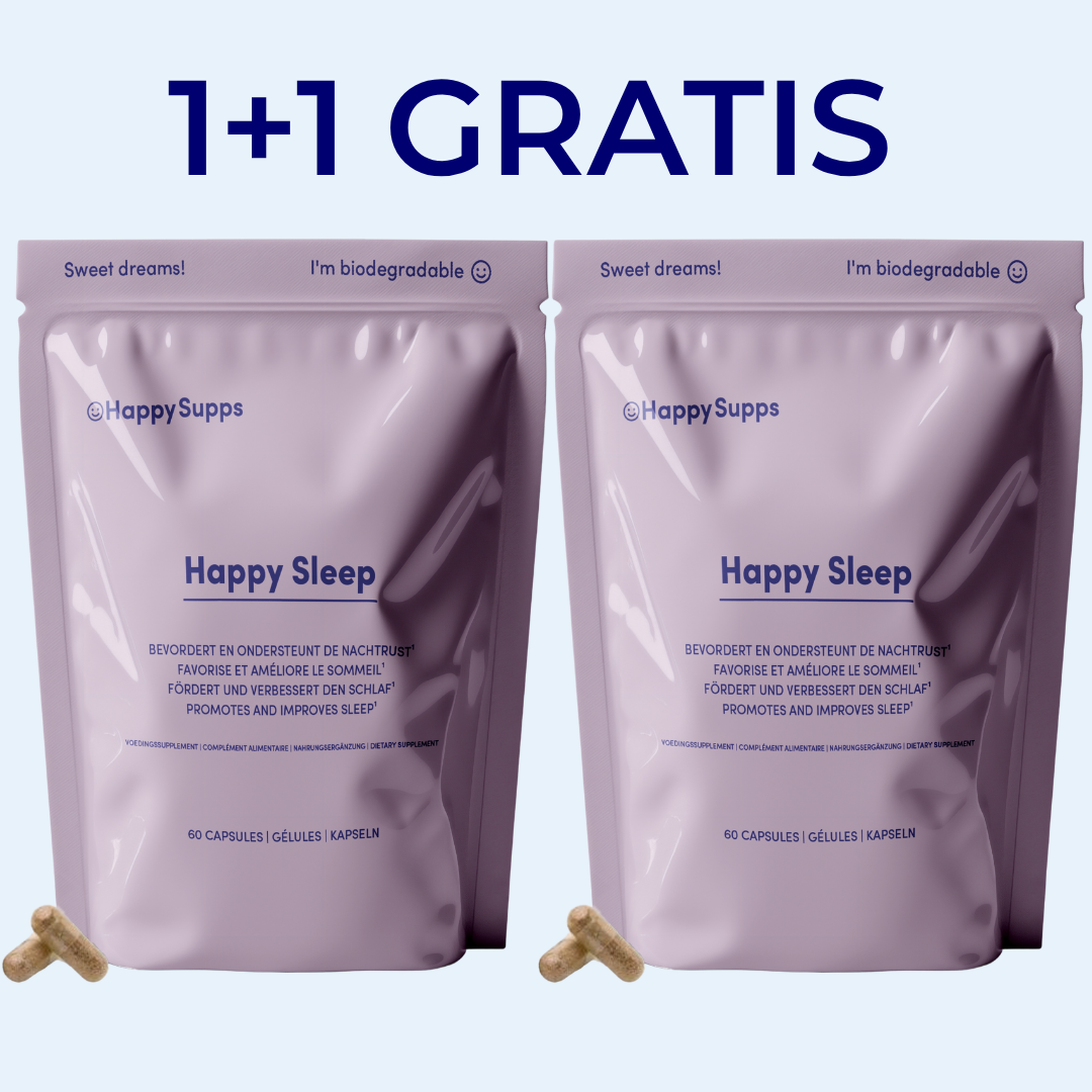 Happy Sleep -  Premium Slaap & Ontspanning Formule (1+1 gratis)
