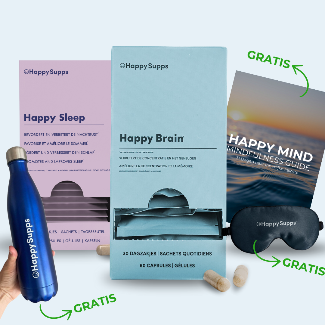 Happy Brain & Sleep Bundel + 4 CADEAUS