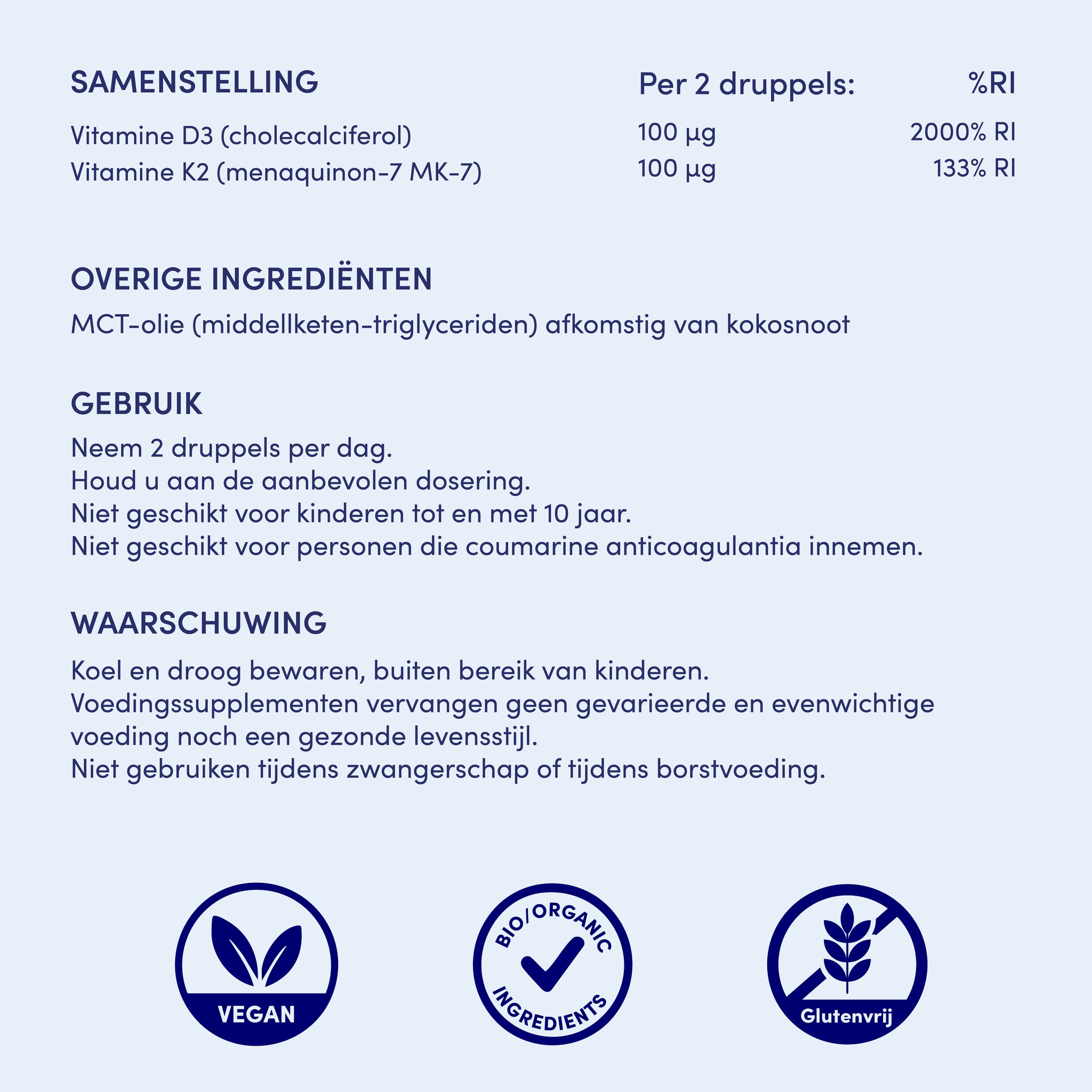 [NIEUW] Happy Vitamine D3+K2